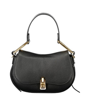 Coccinelle Black Leather Handbag