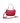 Coccinelle Red Leather Handbag