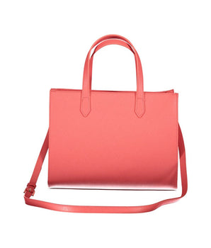 Mario Valentino Pink Polyethylene Handbag