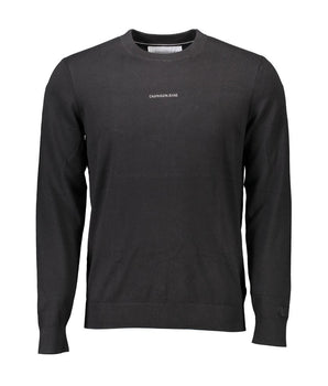 Calvin Klein Black Cotton Sweater
