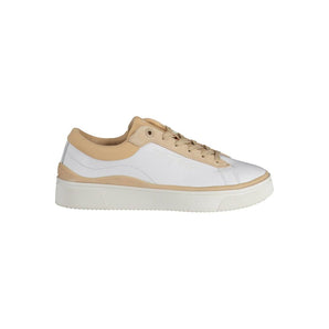Zapatilla deportiva blanca de poliéster de Tommy Hilfiger