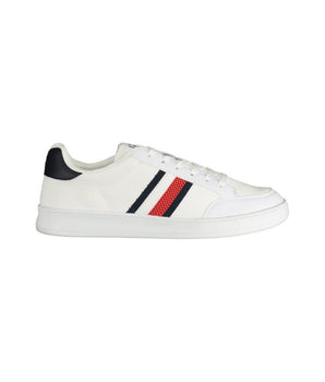 Tommy Hilfiger White Polyester Sneakers