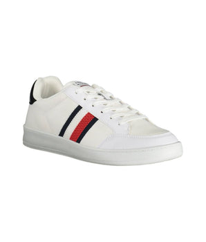 Tommy Hilfiger White Polyester Sneakers