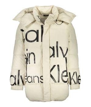 Calvin Klein Beige Polyester Men's Jacket