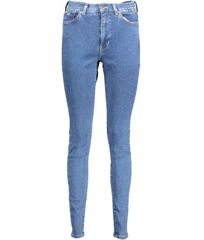 Tommy Hilfiger Blue Cotton Women Skinny Jean