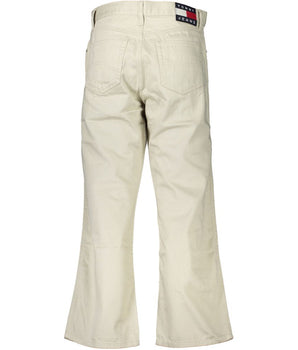 Tommy Hilfiger Beige Cotton Women Jeans