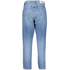 Calvin Klein Blue Cotton Jeans & Pant
