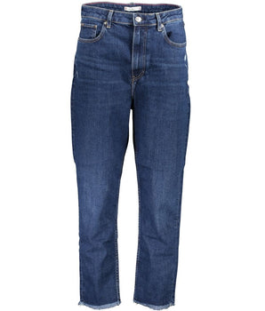 Tommy Hilfiger Blue Cotton Women Jeans