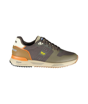 Blauer Brown Polyester Sneakers