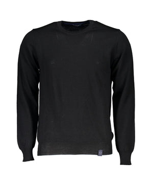 North Sails Black Fabric Sweater