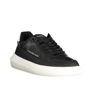 Calvin Klein Black Polyester Sneaker