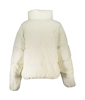 Calvin Klein White Polyamide Jackets & Coat