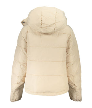 Calvin Klein Beige Polyester Jackets & Coat