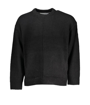 Calvin Klein Black Cotton Sweatshirt
