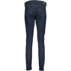 Calvin Klein Blue Cotton Jeans & Pant