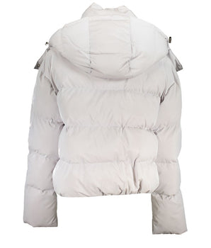Patrizia Pepe White Polyethylene Jackets & Coat