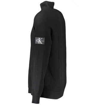 Calvin Klein Black Wool Sweatshirt