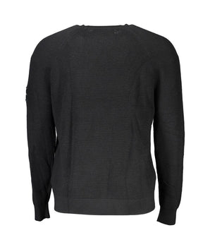 Calvin Klein Black Wool Sweatshirt