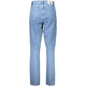 Calvin Klein Blue Cotton Jeans & Pant
