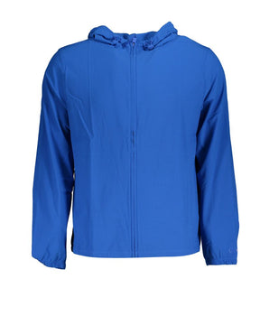 Calvin Klein Blue Polyester Men's Sport Jacket