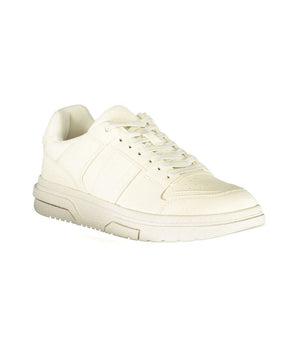 Tommy Hilfiger White Polyester Sneaker