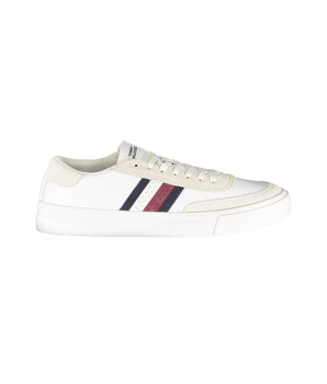 Tommy Hilfiger White Polyester Sneaker