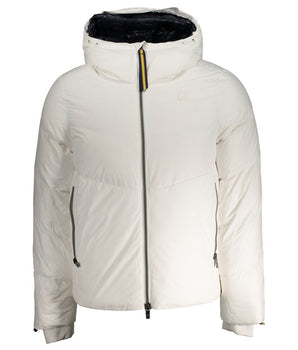 K-WAY White Polyester Men Jacket