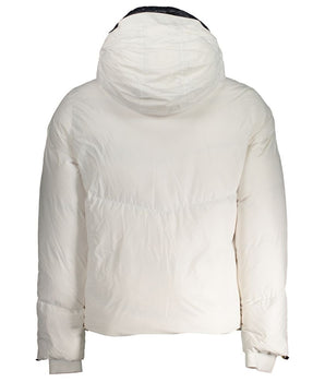 K-WAY White Polyester Men Jacket