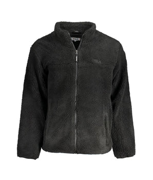 Fila Black Polyester Men Jacket
