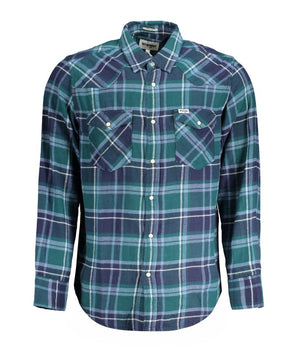 Wrangler Green Cotton Shirt