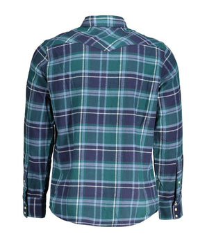 Wrangler Green Cotton Shirt