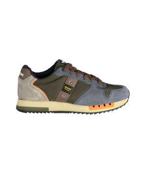 Blauer Blue Polyester Sneaker