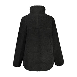 Fila Black Polyester Jackets & Coat