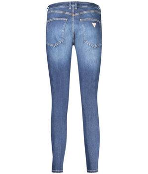 Guess Jeans Blue Cotton Jeans Denim