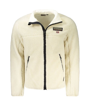 Napapijri White Polyester Men Jacket