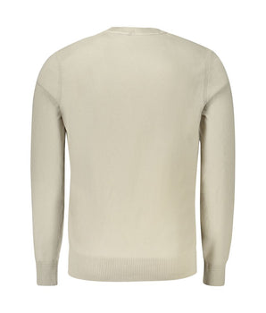 Hugo Boss Beige Cotton Sweater