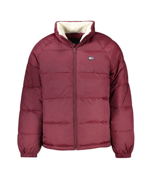 Tommy Hilfiger Red Recycled Polyester Men Jacket