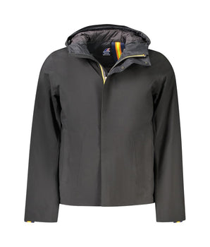 K-WAY Black Polyester Men Jacket