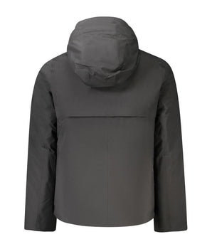 K-WAY Black Polyester Men Jacket