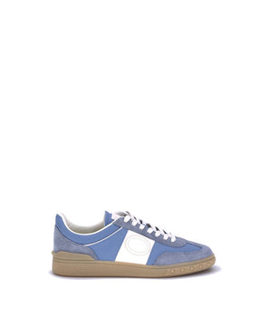 Valentino Garavani Light Blue Rubber Low Top Sneakers