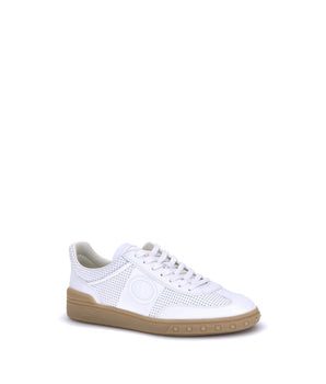 Valentino Garavani White Rubber Low Top Sneakers