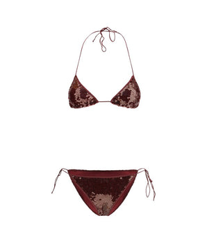 Oséree Bordeaux Polyamide Bikini