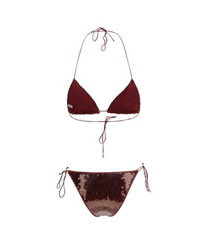 Oséree Bordeaux Polyamide Bikini