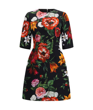 Dolce & Gabbana Multicolor Cotton Casual Dress