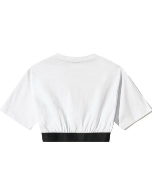 Comme Des Fuckdown White Cotton Women T-Shirt