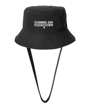 Comme Des Fuckdown Black Polyester Men Fisherman Hat