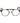 Yohji Yamamoto Gray Plastic Glasses (Frames)