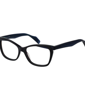 Yohji Yamamoto Blue Plastic Glasses (Frames)