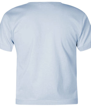 Comme Des Fuckdown Blue Cotton Women T-Shirt