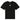 Comme Des Fuckdown Black Cotton Tops & T-Shirt